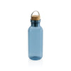 GRS RPET bottle with bamboo lid and handle