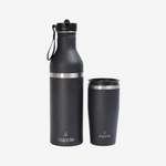 Cupple Stainless Steel Water Bottle with Cup - 525ml