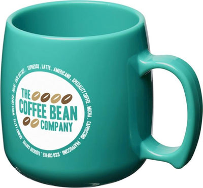 Branded Classic 300 ml plastic mug