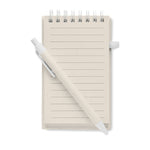 Branded A6 milk carton notebook set