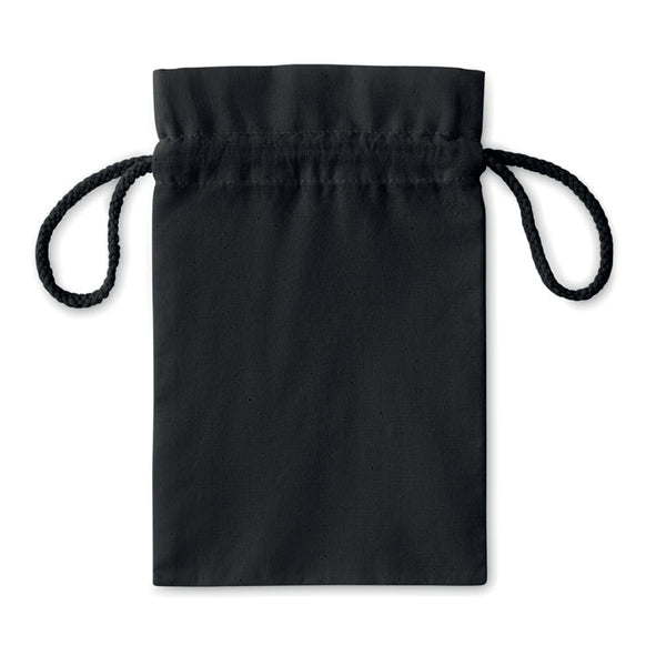 Branded Small Cotton draw cord bag