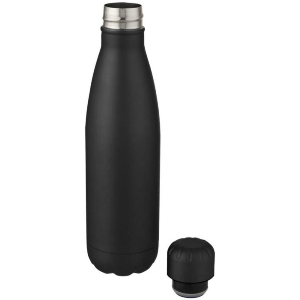 Branded Cove 500 ml vacuum insulated stainless steel bottle