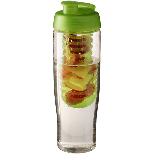 H2O Active® Tempo 700 ml flip lid sport bottle & infuser