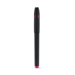 SPACIAL. Soft touch ball pen with ABS cap and clip