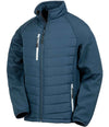 Result Genuine Recycled Compass Padded Jacket Navy/Grey