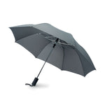 21 inch foldable  umbrella Grey