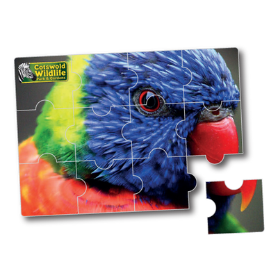 Magnet with jigsaw piecies kiss cuts