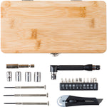 Branded Lambshouse Tool set in bamboo case (20pc)