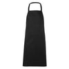 Kitchen apron in cotton Black