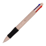 Quad Colour Wheat Straw Pen with grip