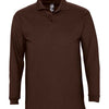 SOL'S Winter II Long Sleeve Cotton Piqué Polo Shirt