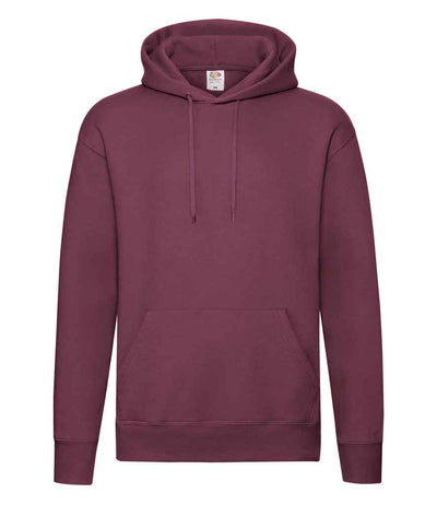 Fruit of the Loom Premium Hooded Sweatshirt Burgundy