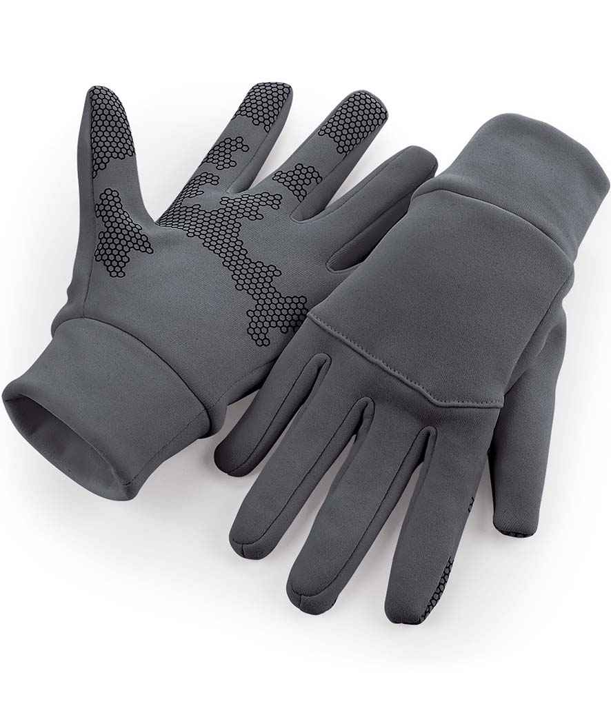 Branded Beechfield Sports Tech Soft Shell Gloves