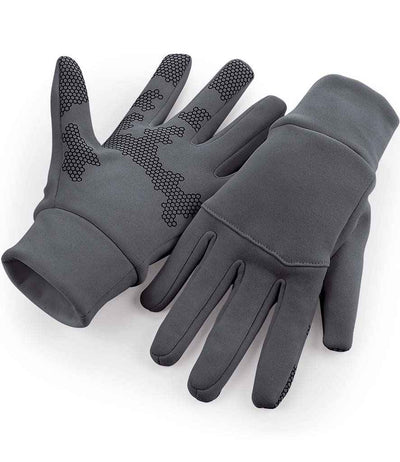 Branded Beechfield Sports Tech Soft Shell Gloves
