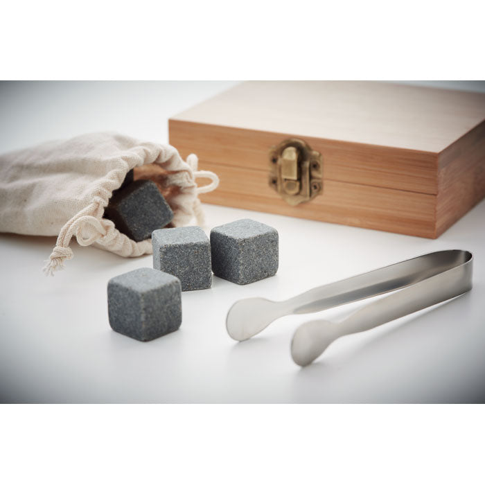 Branded 9 stone ice cubes in box