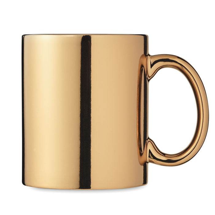 Branded Ceramic mug metallic 300 ml