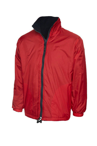 Branded Classic Reversible Fleece Jacket