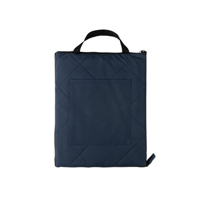 Branded Impact Aware™ RPET foldable quilted picnic blanket