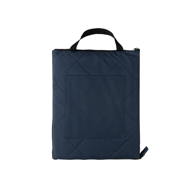 Branded Impact Aware™ RPET foldable quilted picnic blanket