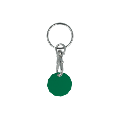 Recycled Trolley Coin Keyring