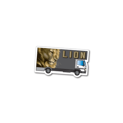 Branded Lorry Shaped Fridge Magnet