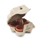 Branded Egg carton growing kit