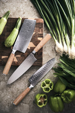 Branded VINGA Hattasan Damascus chef’s edition knife