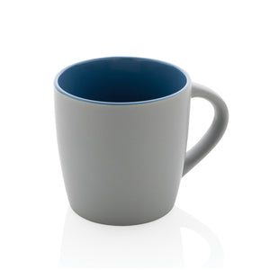 Ceramic mug with coloured inner