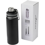 Branded Gessi 590 ml copper vacuum insulated sport bottle