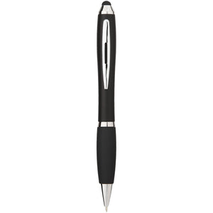 Nash coloured stylus ballpoint Black ink pen with black grip