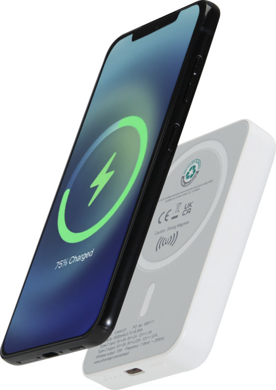 Magnetica 5000mAh Wireless Power Bank,