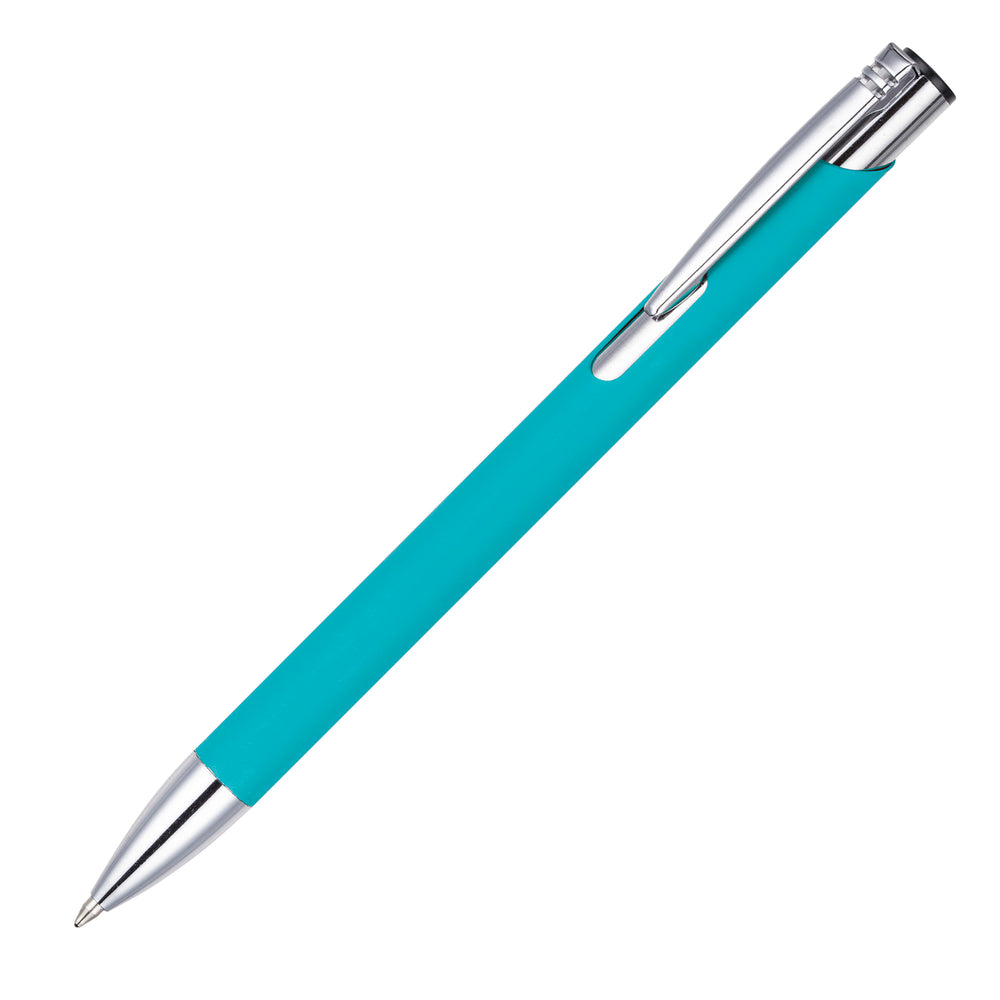 Branded MOLE-MATE ball pen with chrome trim