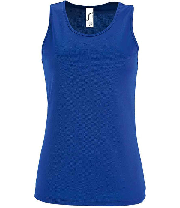 Branded SOL'S Ladies Sporty Performance Tank Top
