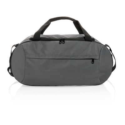 Branded Impact AWARE™ RPET modern sports duffel