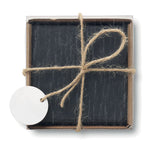 Branded Slate coasters with EVA bottom