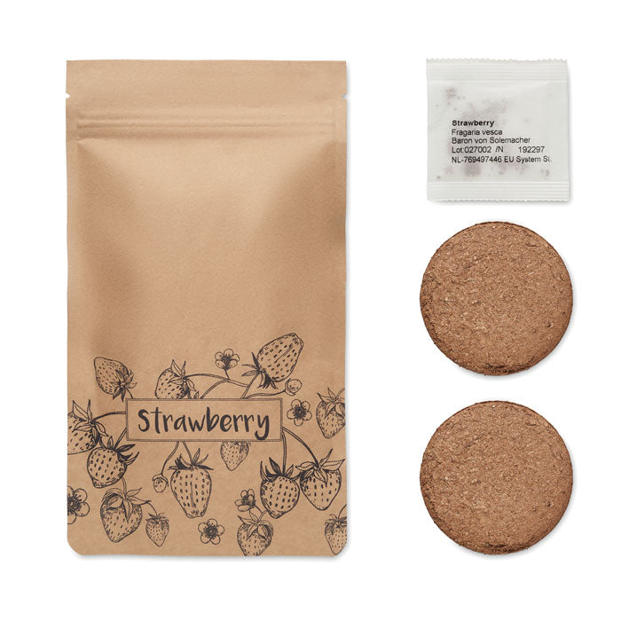 Branded Strawberry growing kit