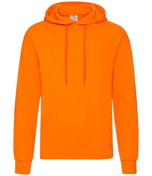 Fruit of the Loom Classic Hooded Sweatshirt Orange