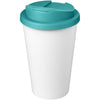 Branded Americano® Eco 350 ml recycled tumbler with spill-proof lid