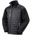 Result Genuine Recycled Compass Padded Jacket Black/Grey