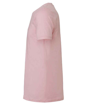 Canvas Unisex Crew Neck T-Shirt Pink