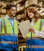 Regatta High Visibility Pro Executive Vest Yellow/Royal Blue