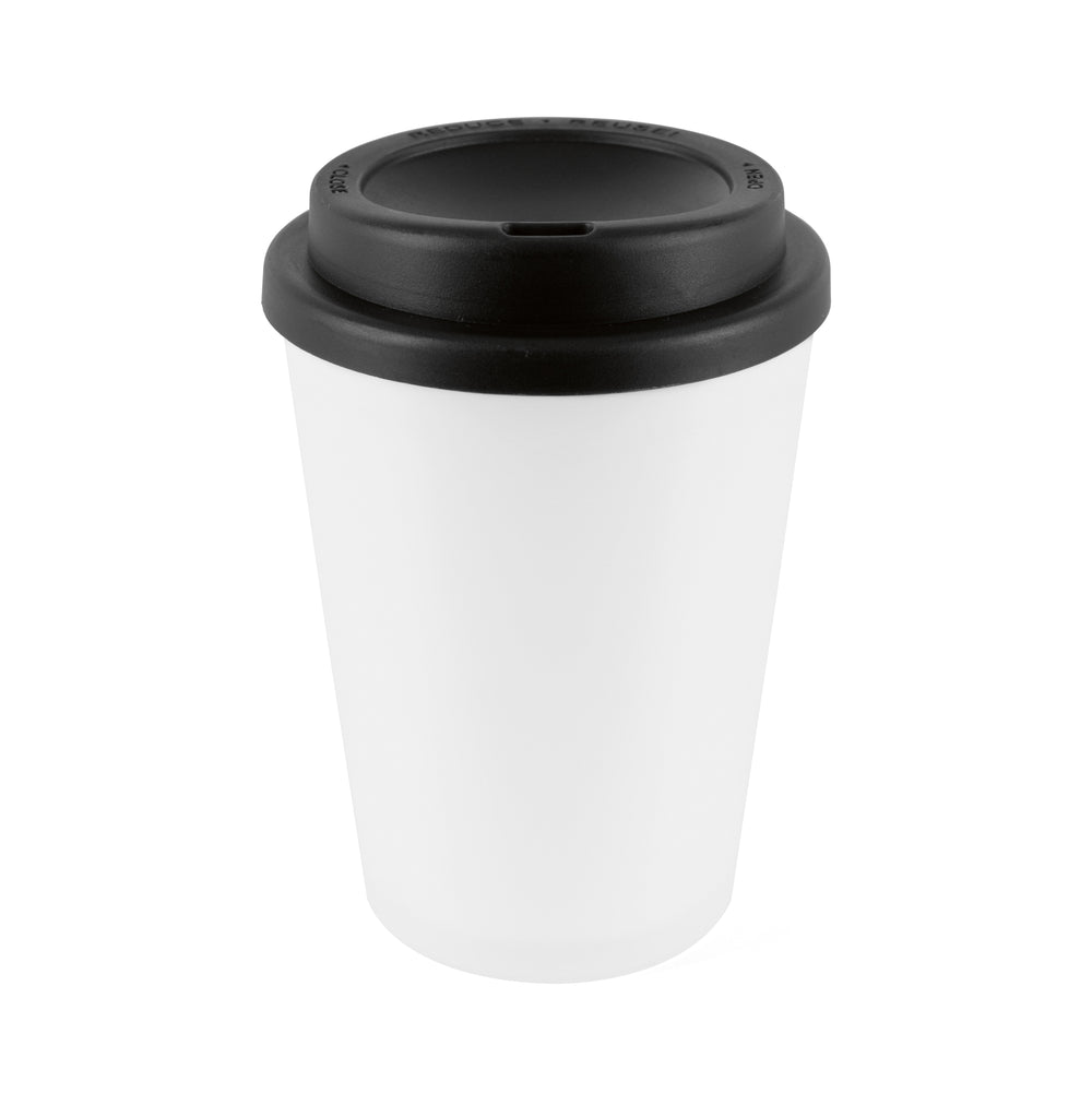 Branded Haddon 350ml double wall Frosted Translucent tumbler