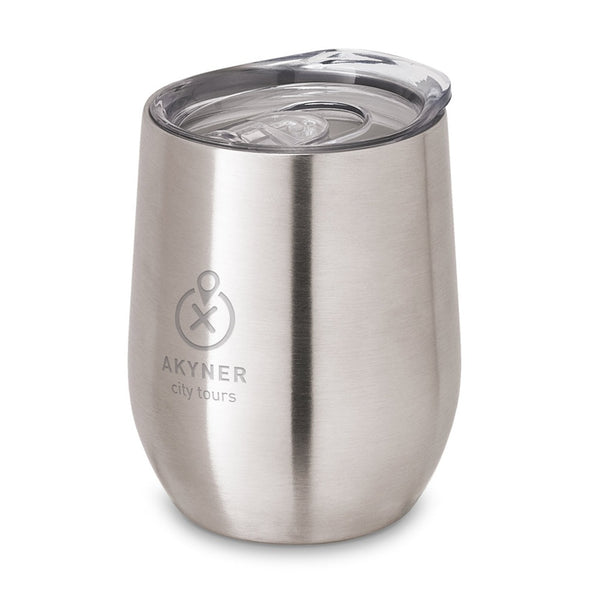 RONDE. Stainless steel travel cup 400 mL