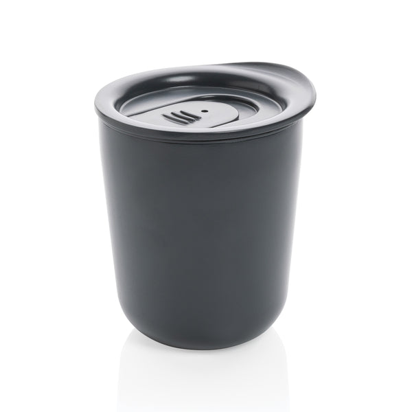 Simplistic antimicrobial coffee tumbler