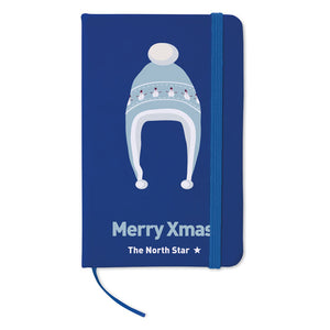 A6 notebook 96 lined sheets Blue