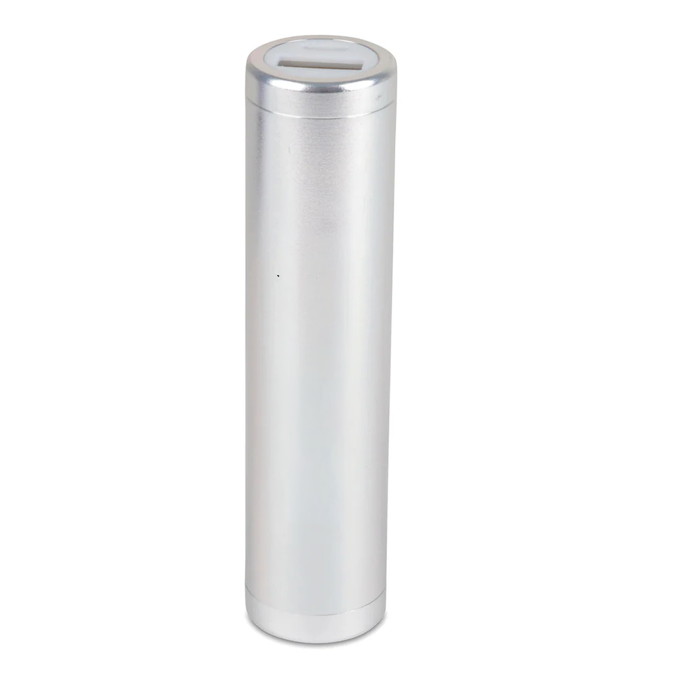 Branded Cylindrical Power Bank - 2600mAh