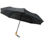 Branded Bo 21" foldable auto open/close recycled PET umbrella