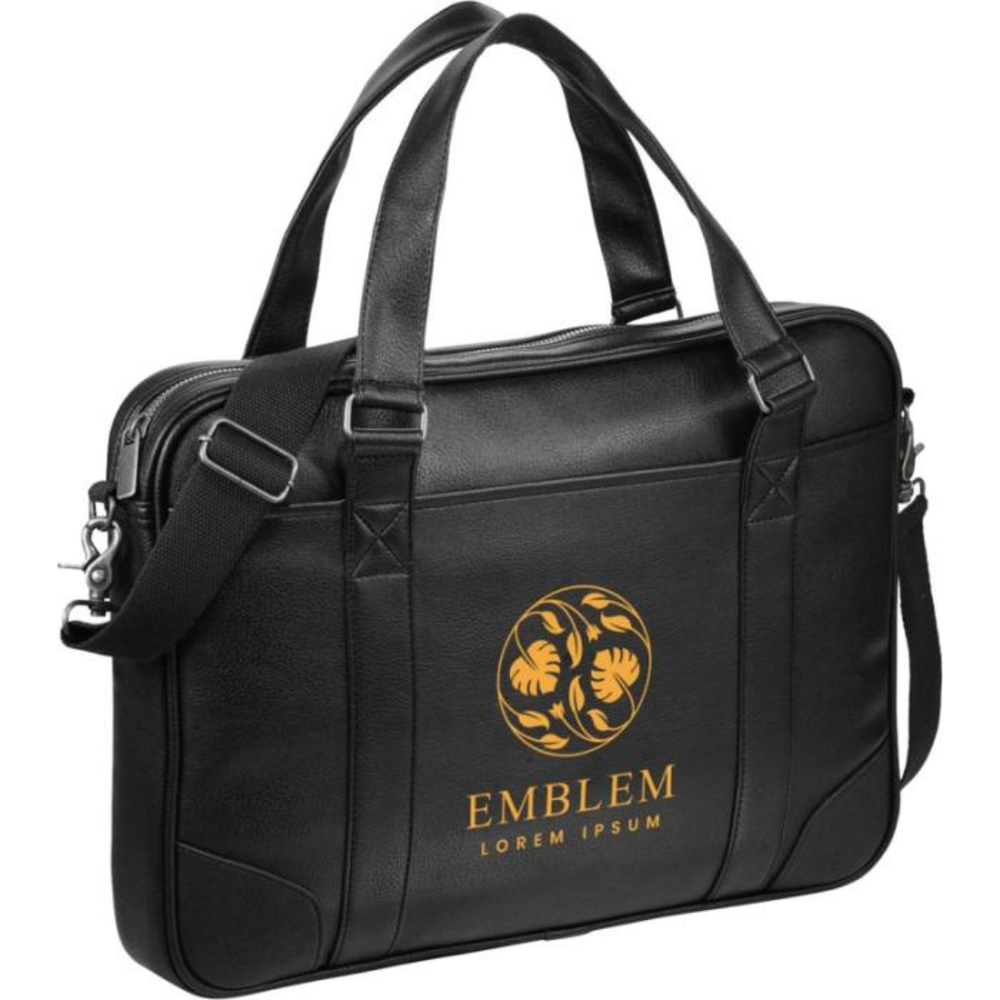 Branded Oxford 15.6" slim laptop briefcase 5L