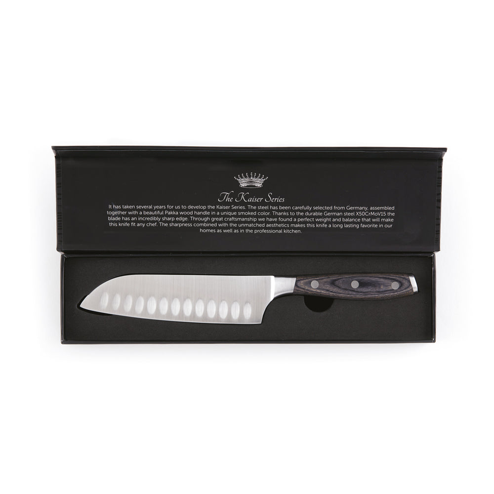 Branded VINGA Kaiser Santoku Knife