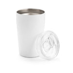 SLIDER. Stainless steel travel cup 380 mL